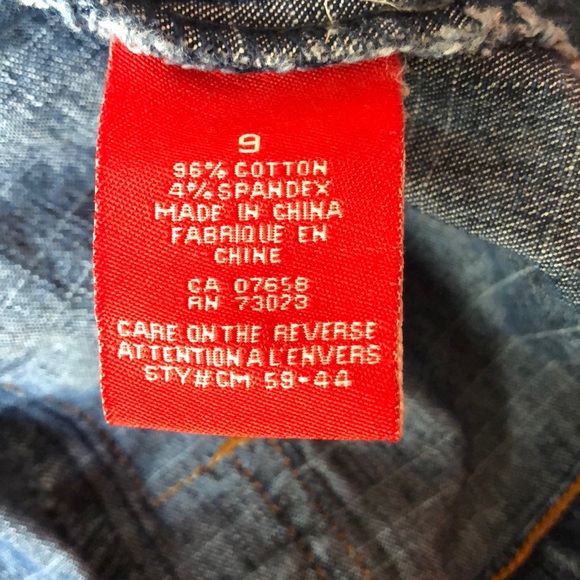 Stone denim jacket size 9 - Picture 5 of 5